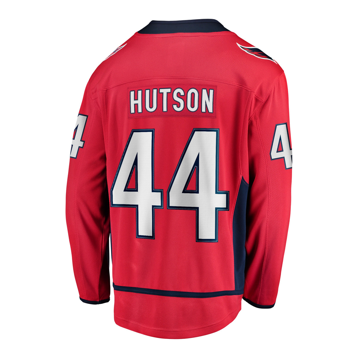 Men's Washington Capitals Cole Hutson Fanatics Red Home Breakaway Jersey