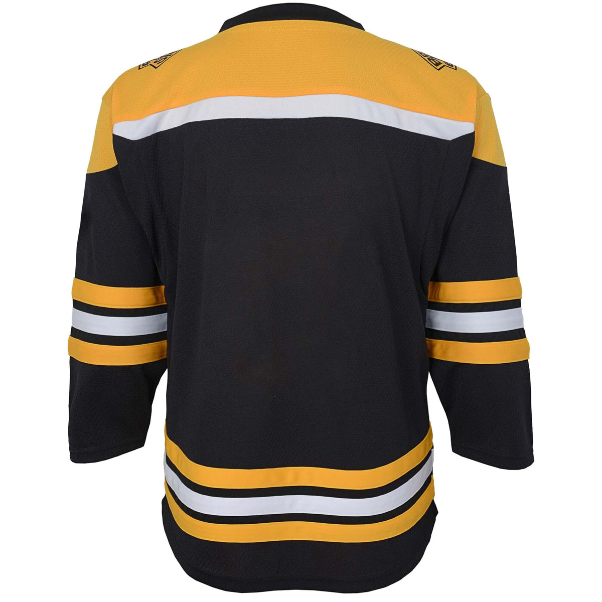 Youth Boston Bruins Black Home Replica Blank Jersey