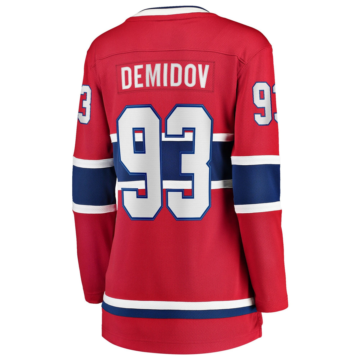 Women's Montreal Canadiens Ivan Demidov Fanatics Red Home Breakaway Player Jersey