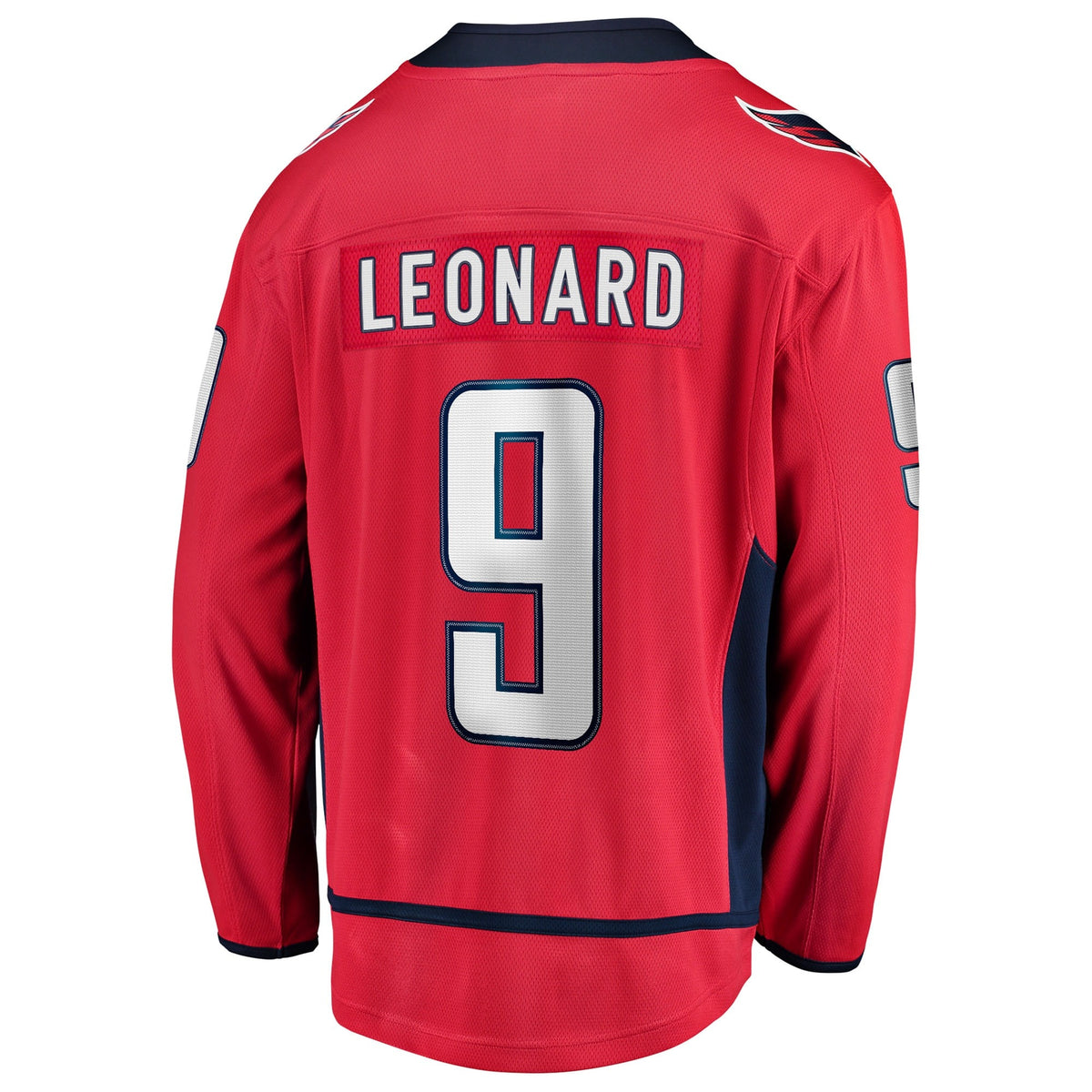 Men's Washington Capitals Ryan Leonard Fanatics Red Home Breakaway Jersey