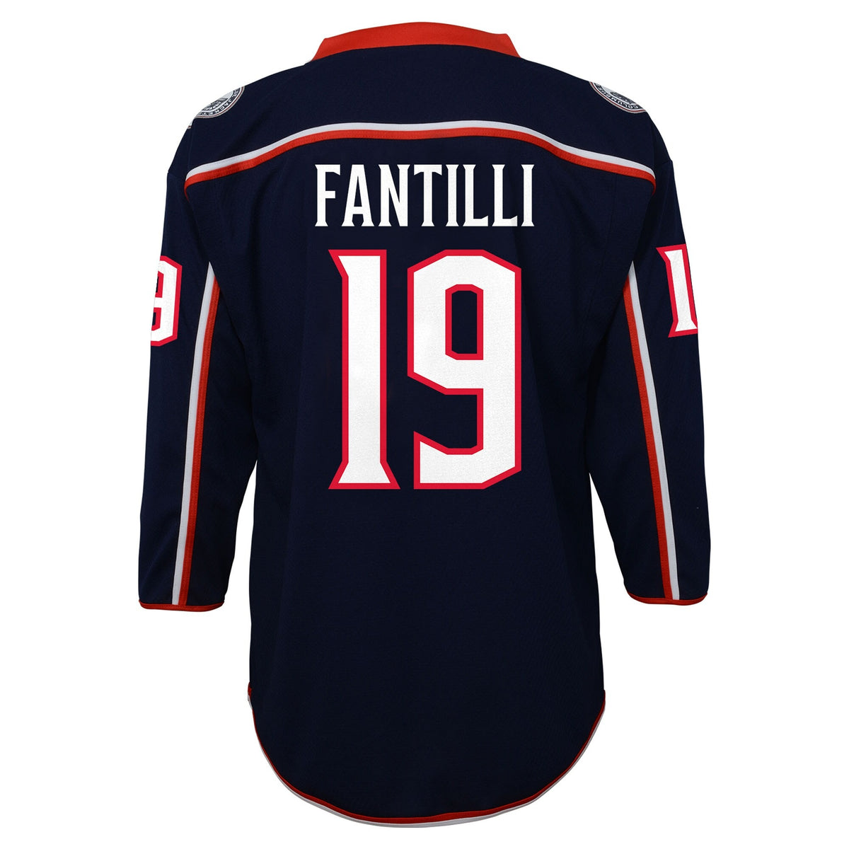 Youth Columbus Blue Jackets Adam Fantilli Outerstuff Blue Alternate Replica Player Jersey
