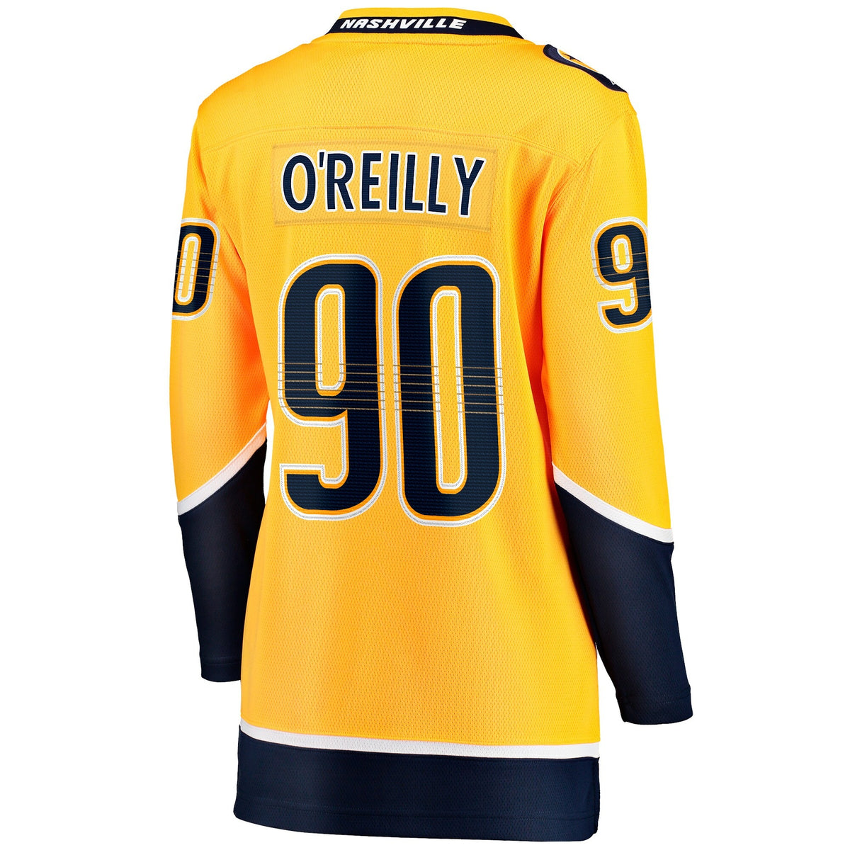 Women's Nashville Predators Ryan O&'Reilly Fanatics Gold Breakaway Jersey