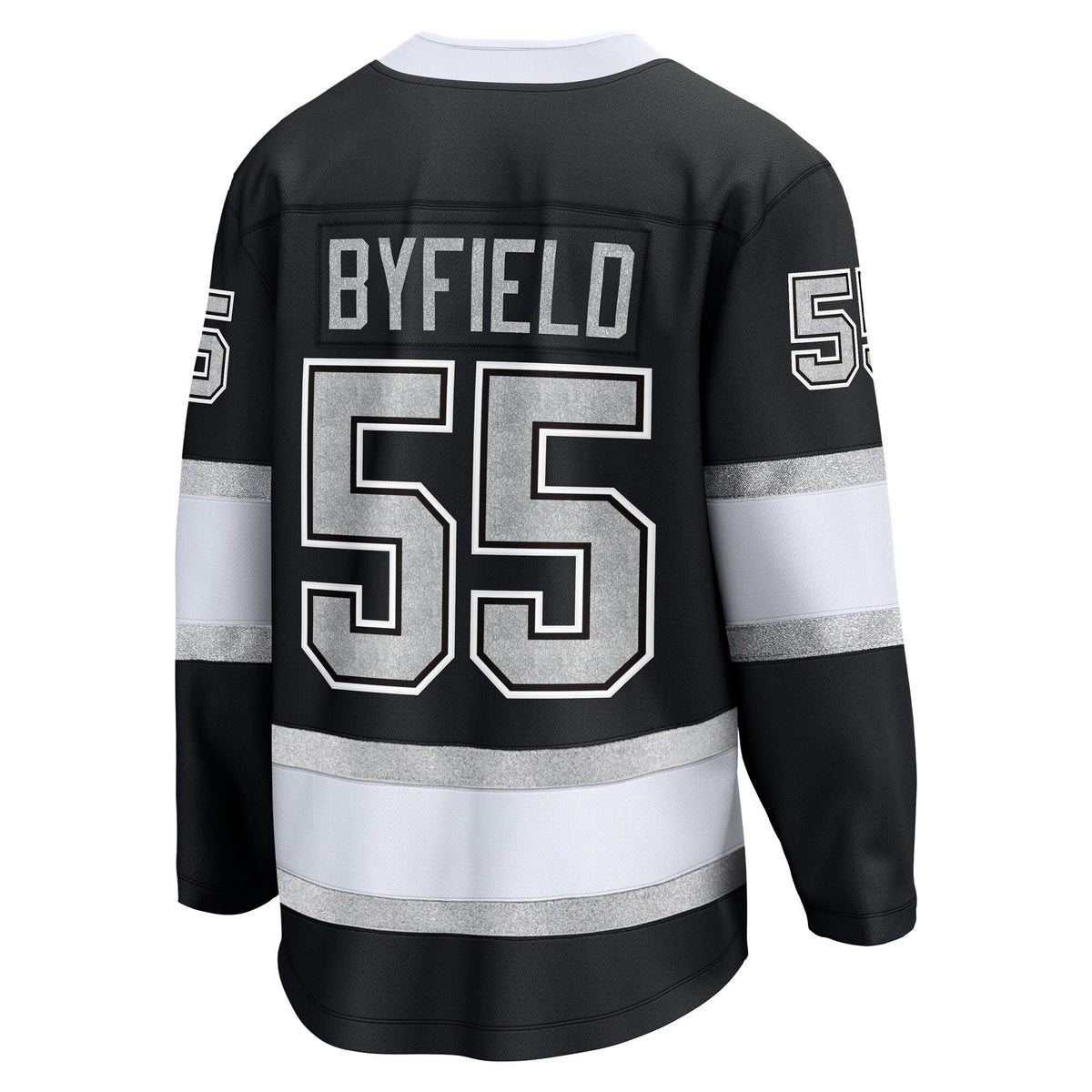 Men's Los Angeles Kings Quinton Byfield Fanatics Black Home Breakaway Jersey