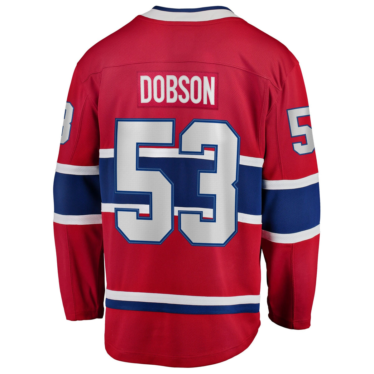 Men's Montreal Canadiens Noah Dobson Fanatics Red Home Breakaway Jersey