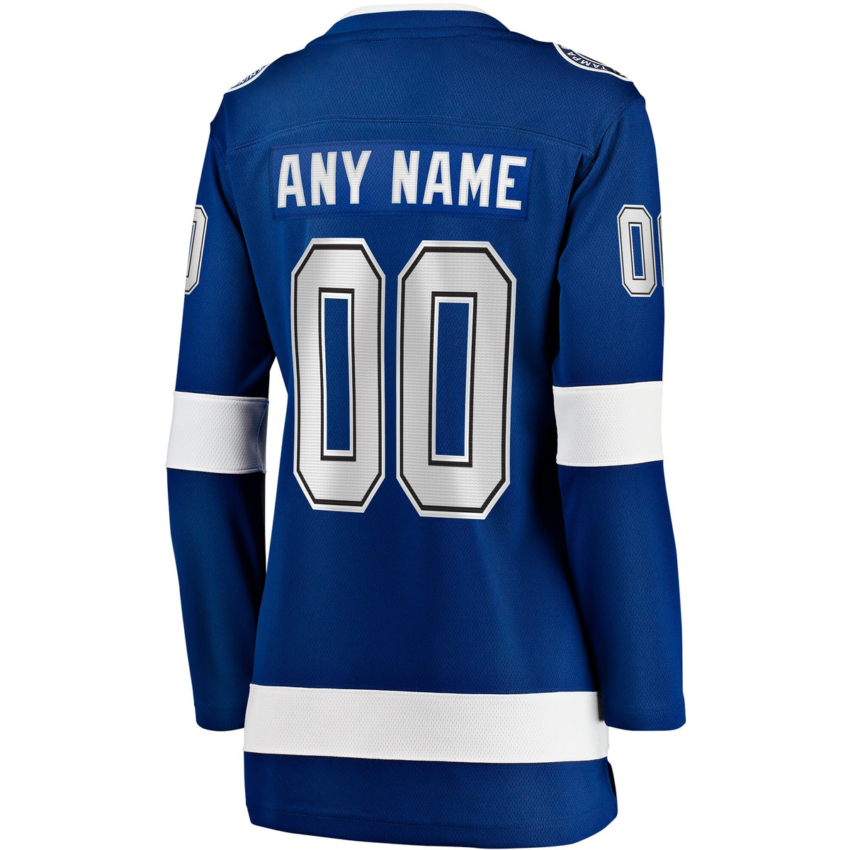 Women's Tampa Bay Lightning Fanatics Blue Home Breakaway Custom Jersey