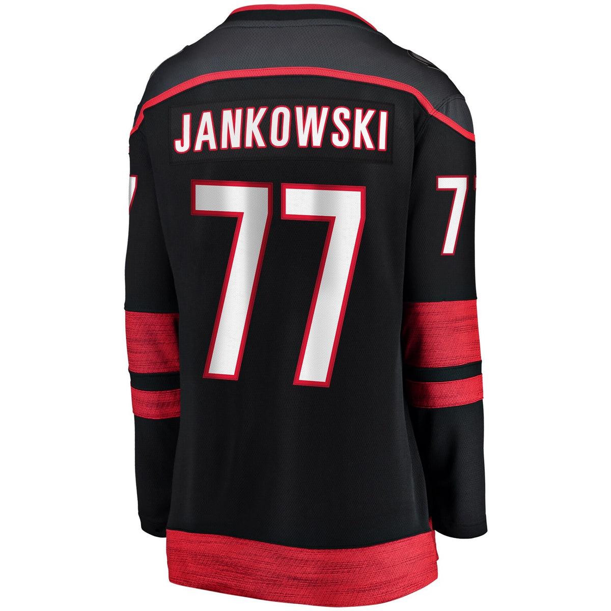 Women's Carolina Hurricanes Mark Jankowski Fanatics Black Home Breakaway Player Jersey