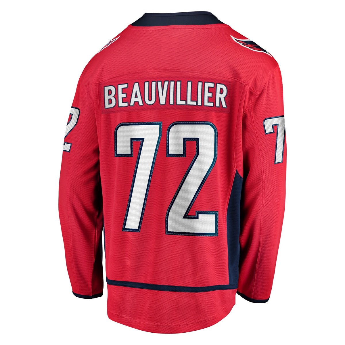 Men's Washington Capitals Anthony Beauvillier Fanatics Red Home Breakaway Jersey