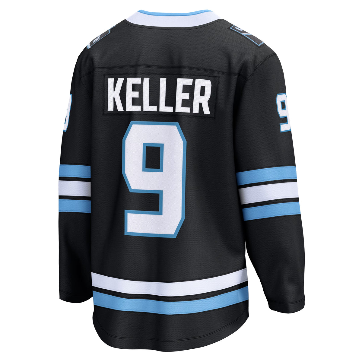 Men's Utah Mammoth Clayton Keller Fanatics Black Home Breakaway Jersey