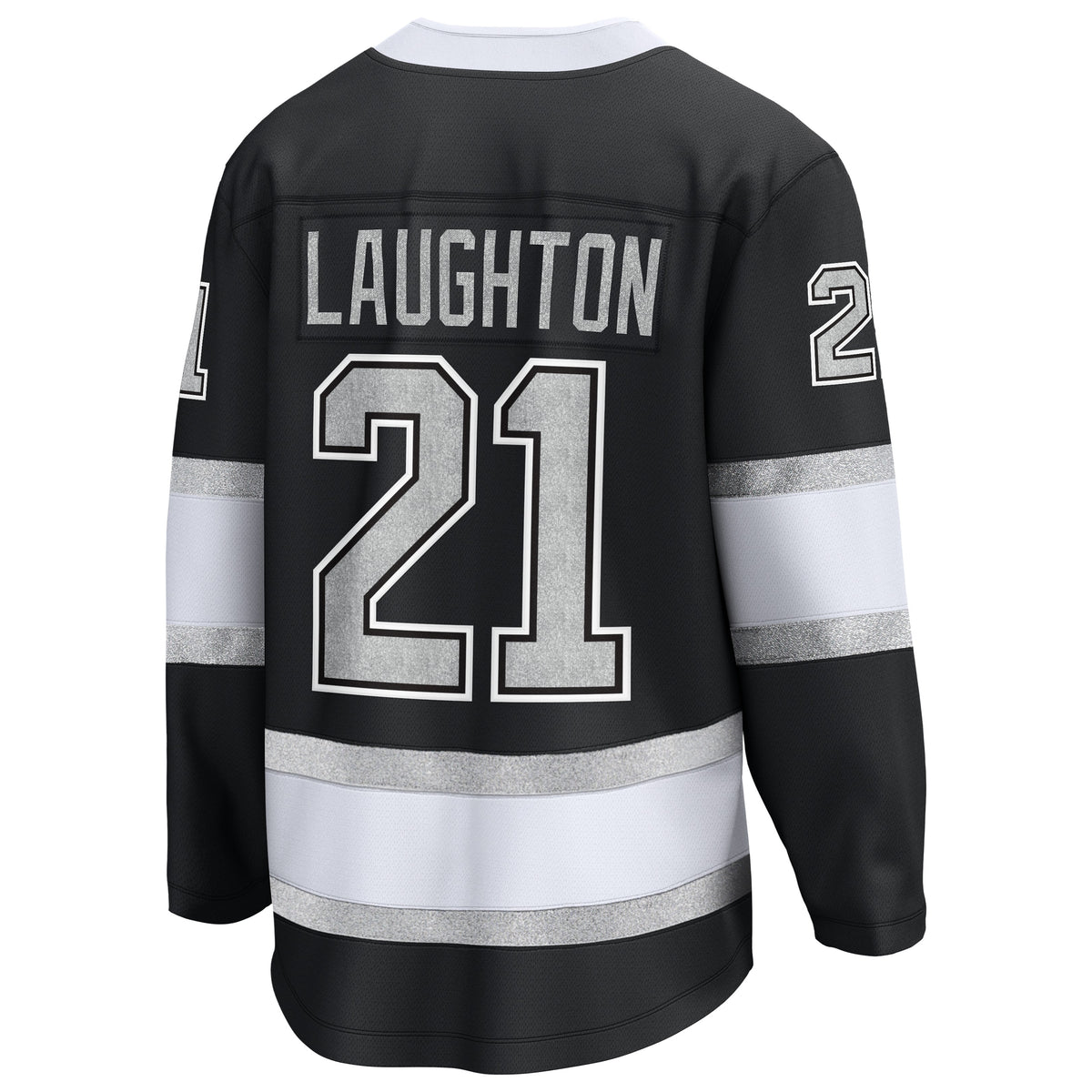 Men's Los Angeles Kings Scott Laughton Fanatics Black Home Breakaway Jersey