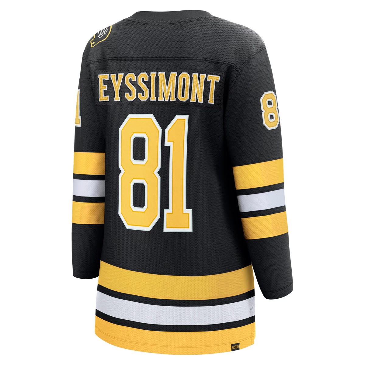 Women's Boston Bruins Michael Eyssimont Fanatics Black Home Breakaway Player Jersey