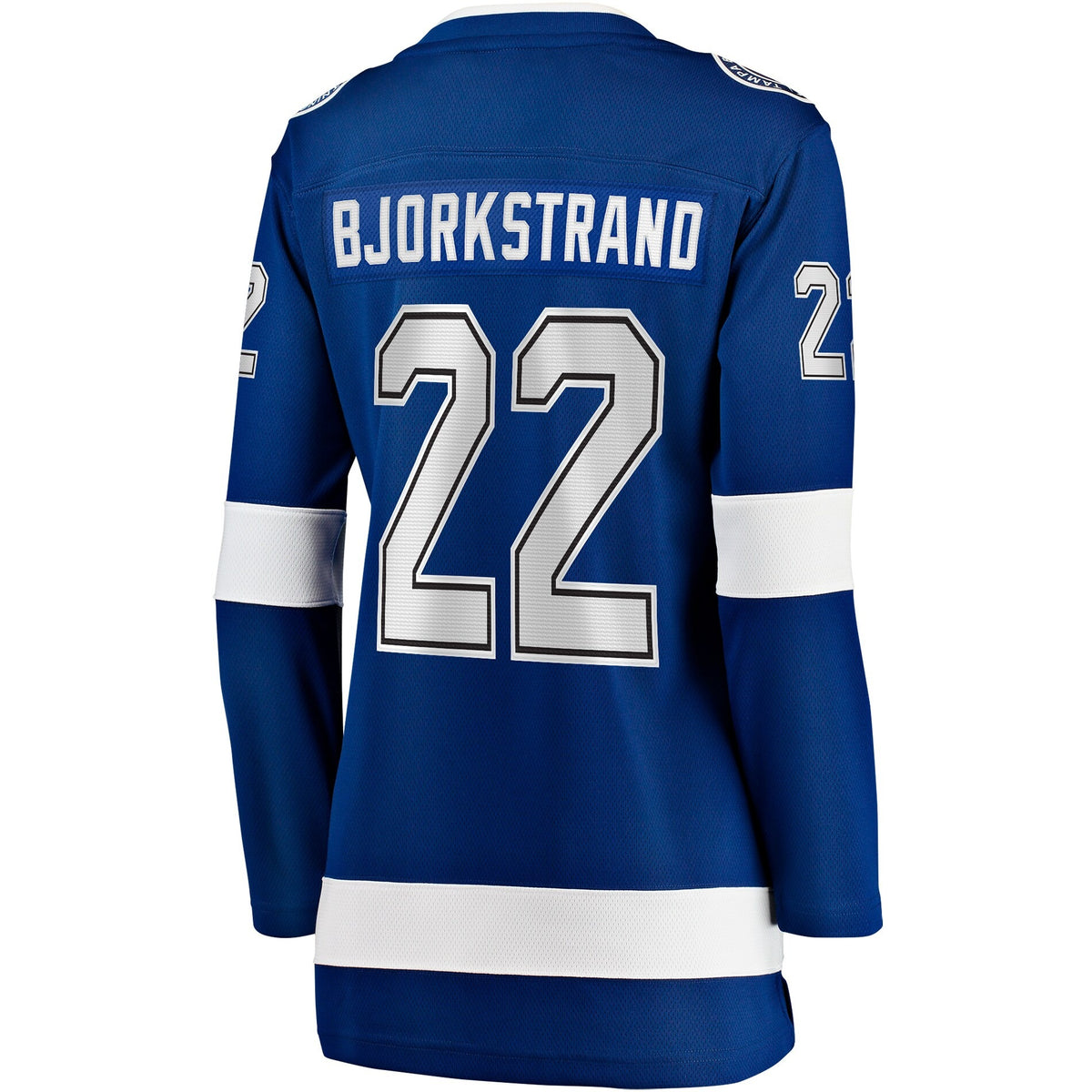 Women's Tampa Bay Lightning Oliver Bjorkstrand Fanatics Blue Home Breakaway Player Jersey