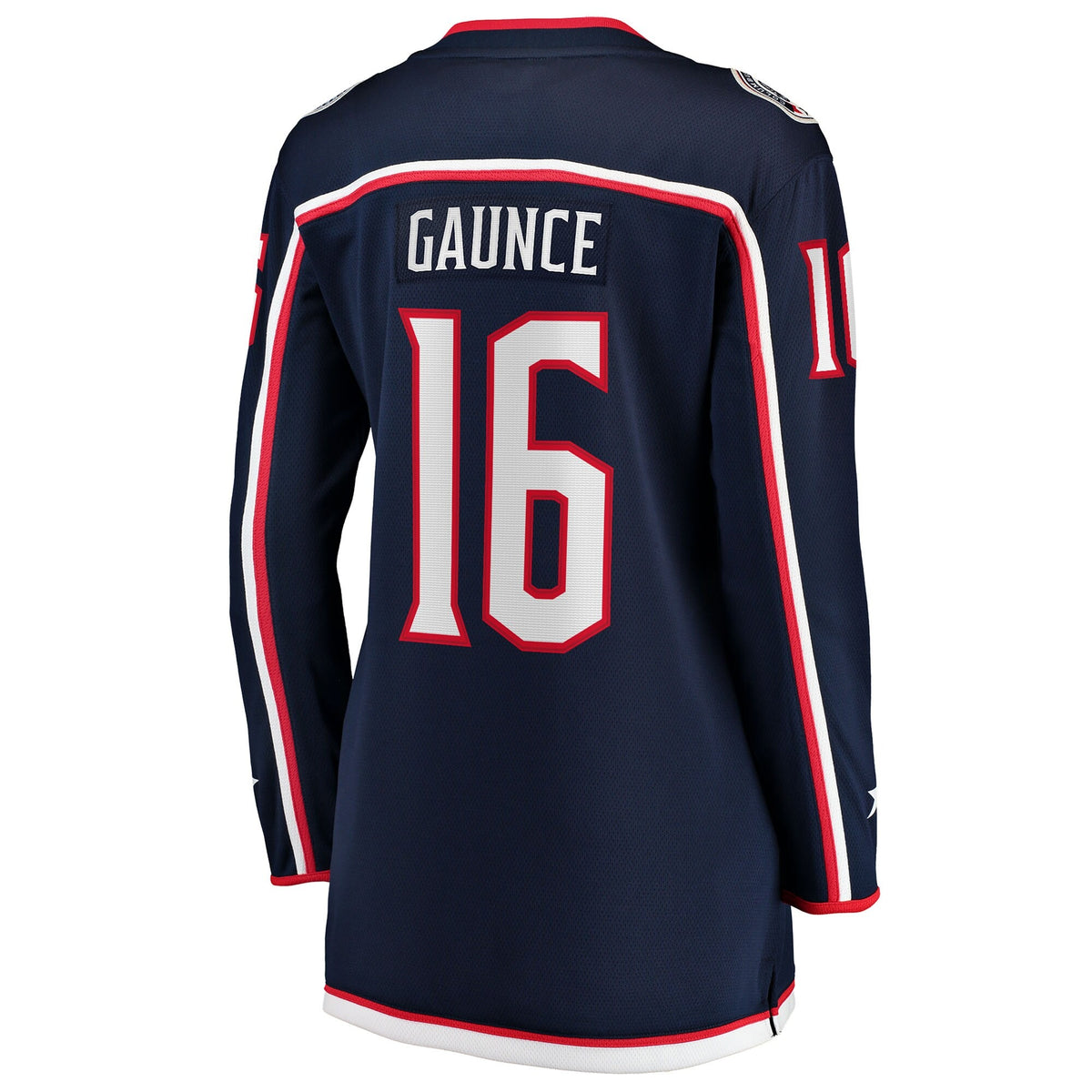 Women's Columbus Blue Jackets Brendan Gaunce Fanatics Navy Home Breakaway Jersey