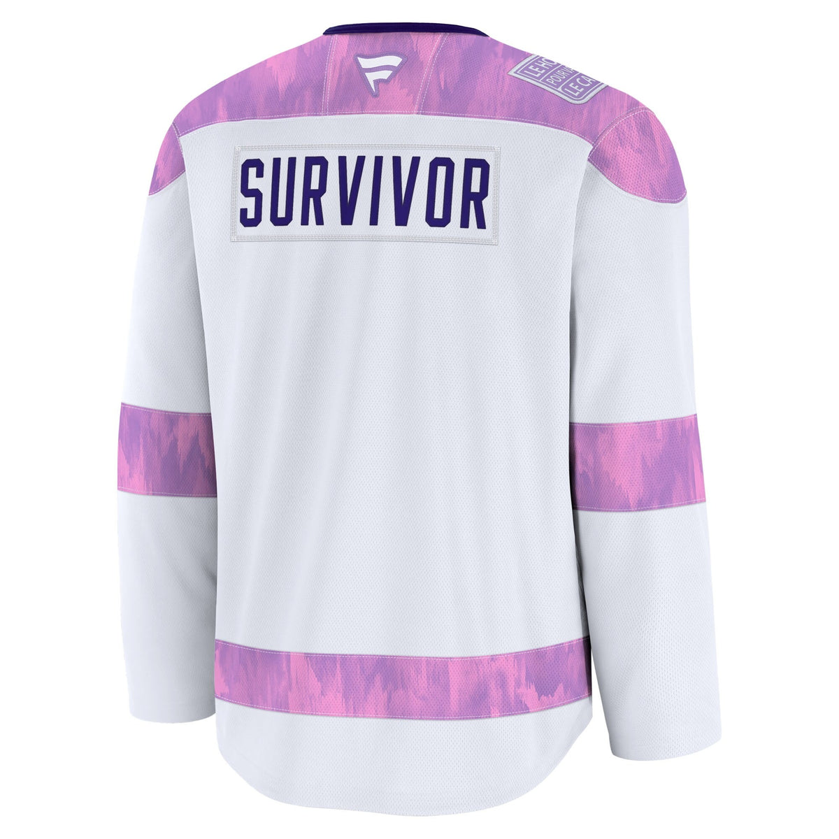 Men's Philadelphia Flyers Fanatics White Hockey Fights Cancer Survivor Practice Jersey