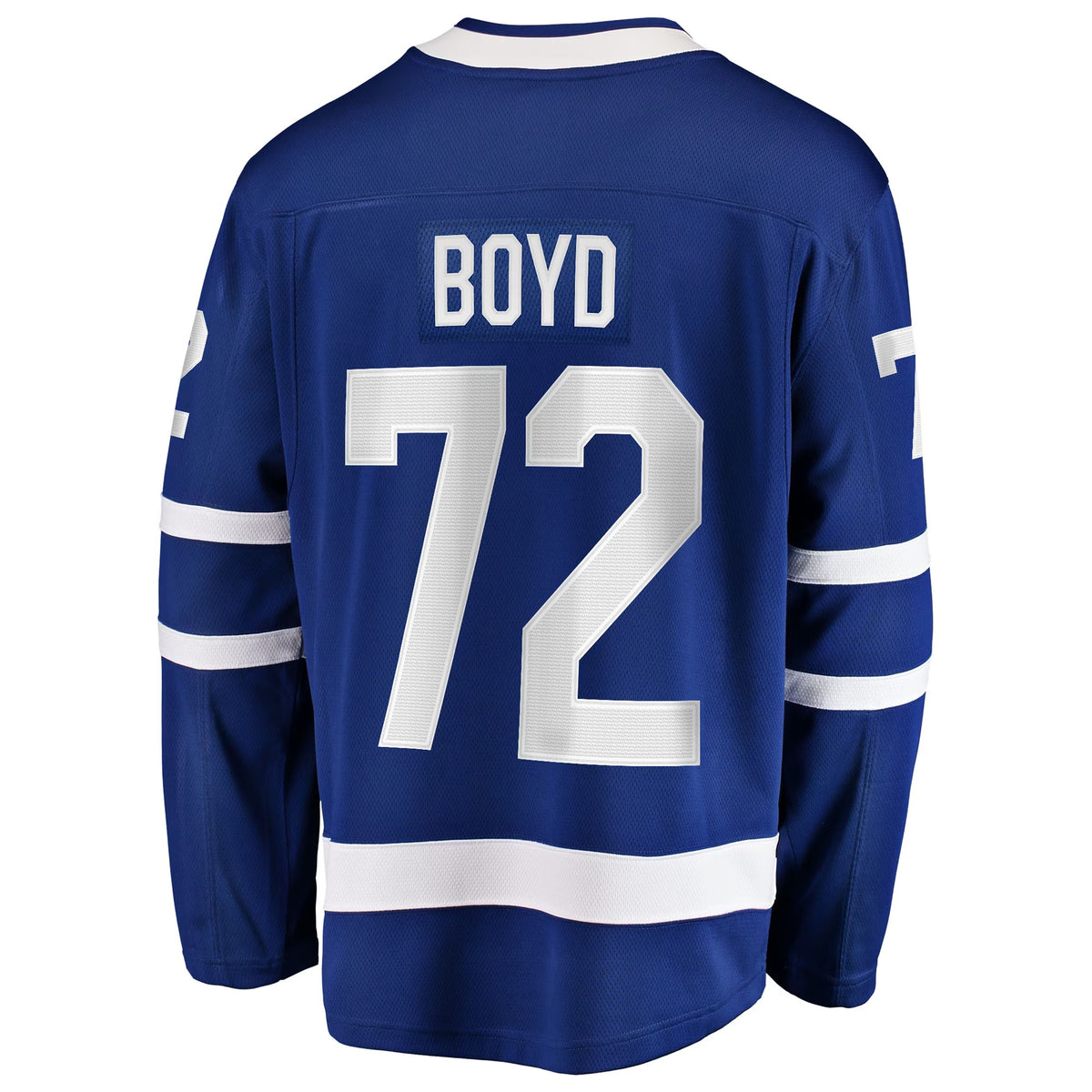 Men's Toronto Maple Leafs Travis Boyd Fanatics Blue Home Breakaway Jersey