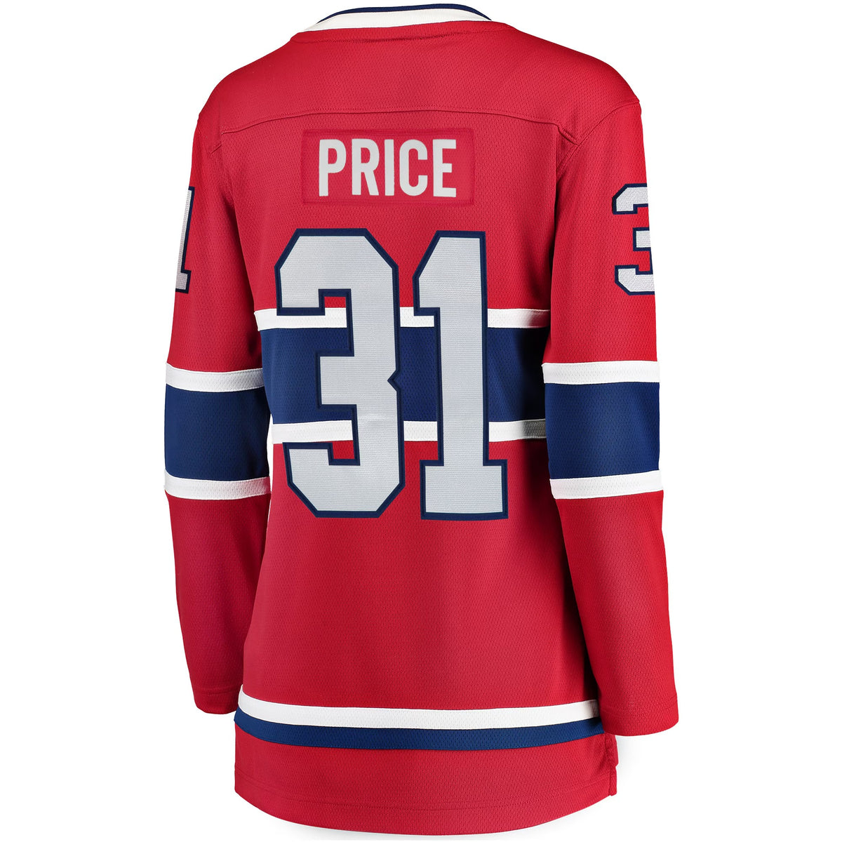 Women's Montreal Canadiens Carey Price Fanatics Red Home Breakaway Jersey
