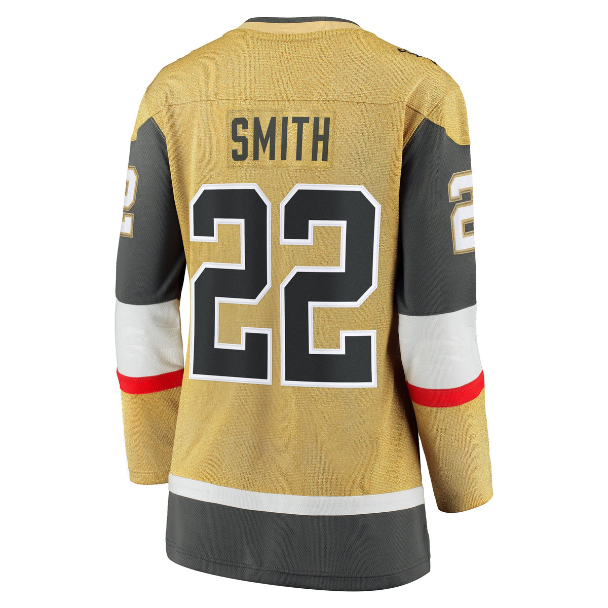 Women's Vegas Golden Knights Cole Smith Fanatics Gold Home Breakaway Jersey