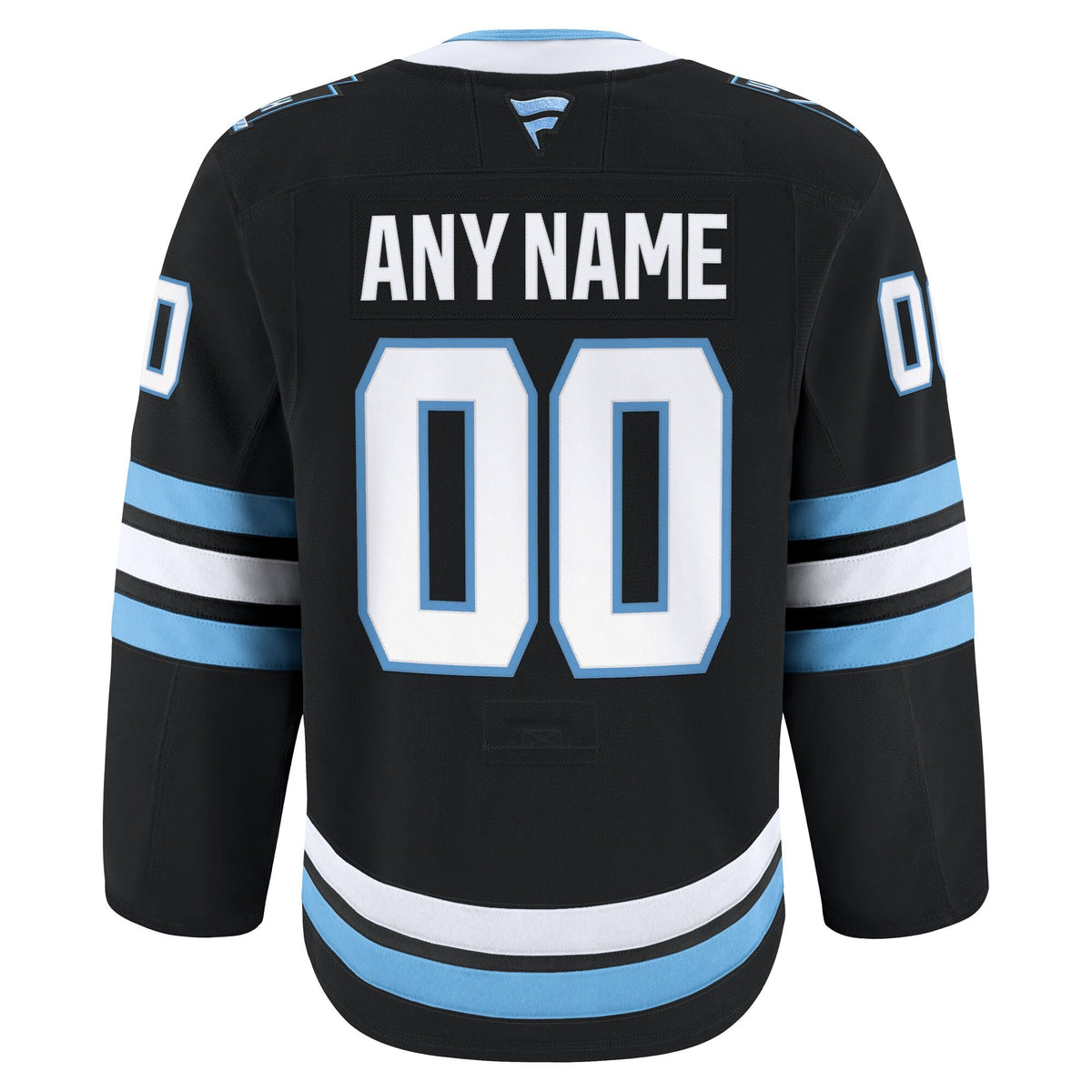 Men's Utah Mammoth Fanatics Black Home Authentic Pro Custom Jersey