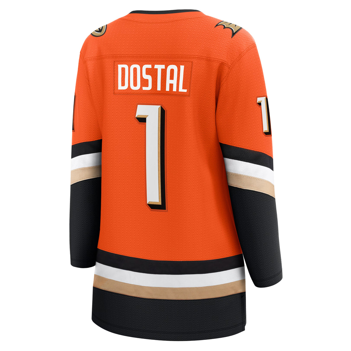 Women's Anaheim Ducks Lukas Dostal Fanatics Orange Home Breakaway Jersey