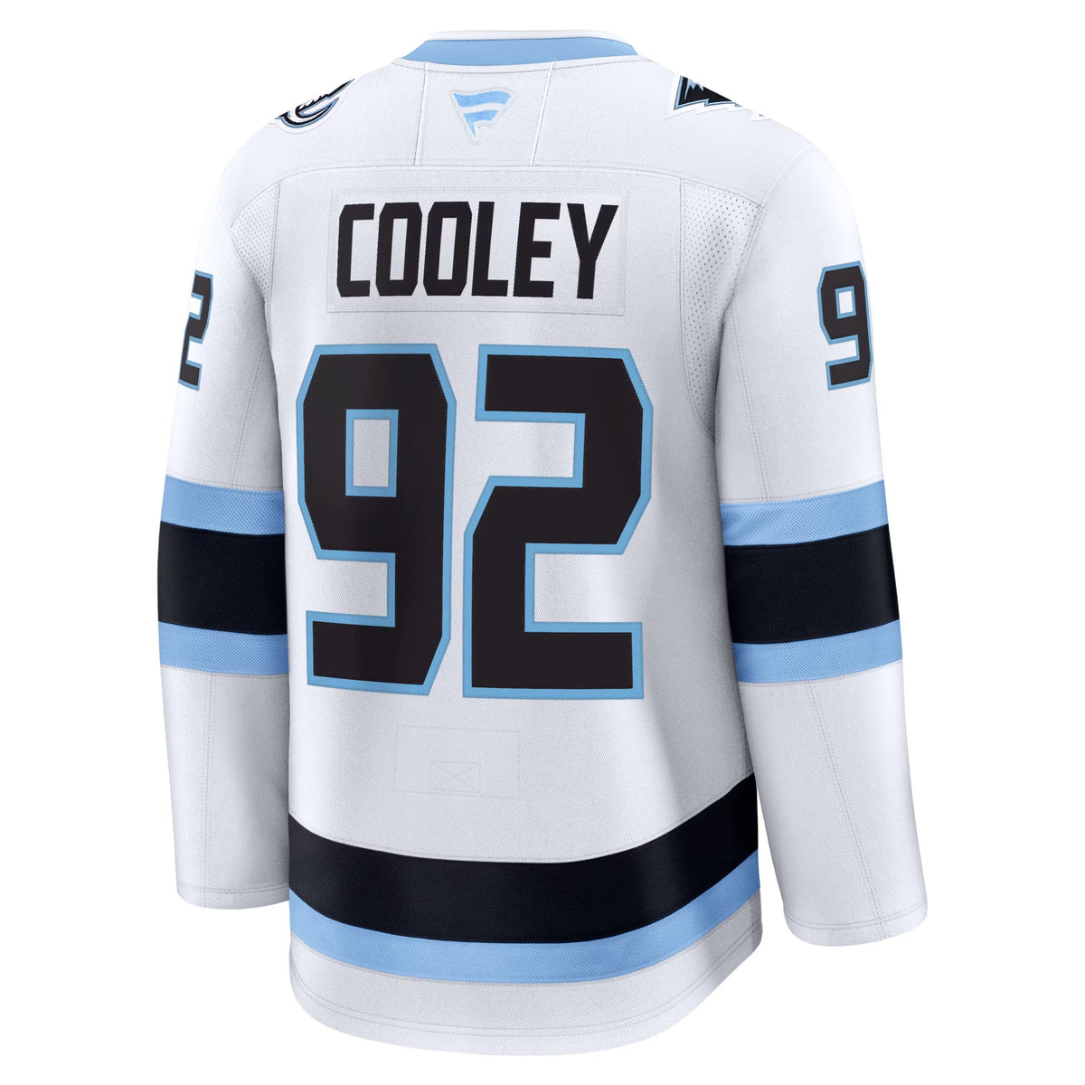 Men's Utah Mammoth Logan Cooley Fanatics White Away Premium Player Jersey