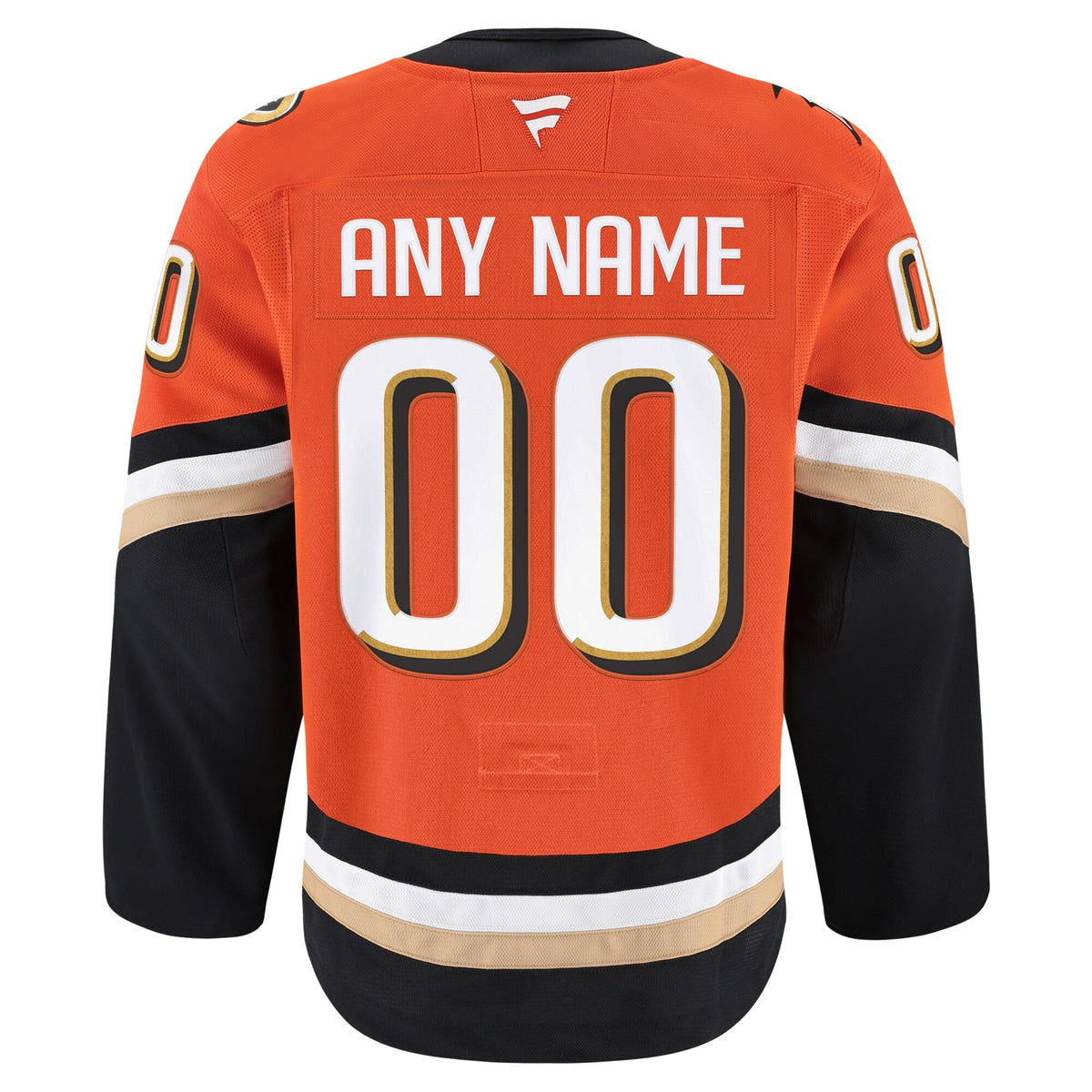 Men's Anaheim Ducks Fanatics Orange Home Authentic Pro Custom Jersey