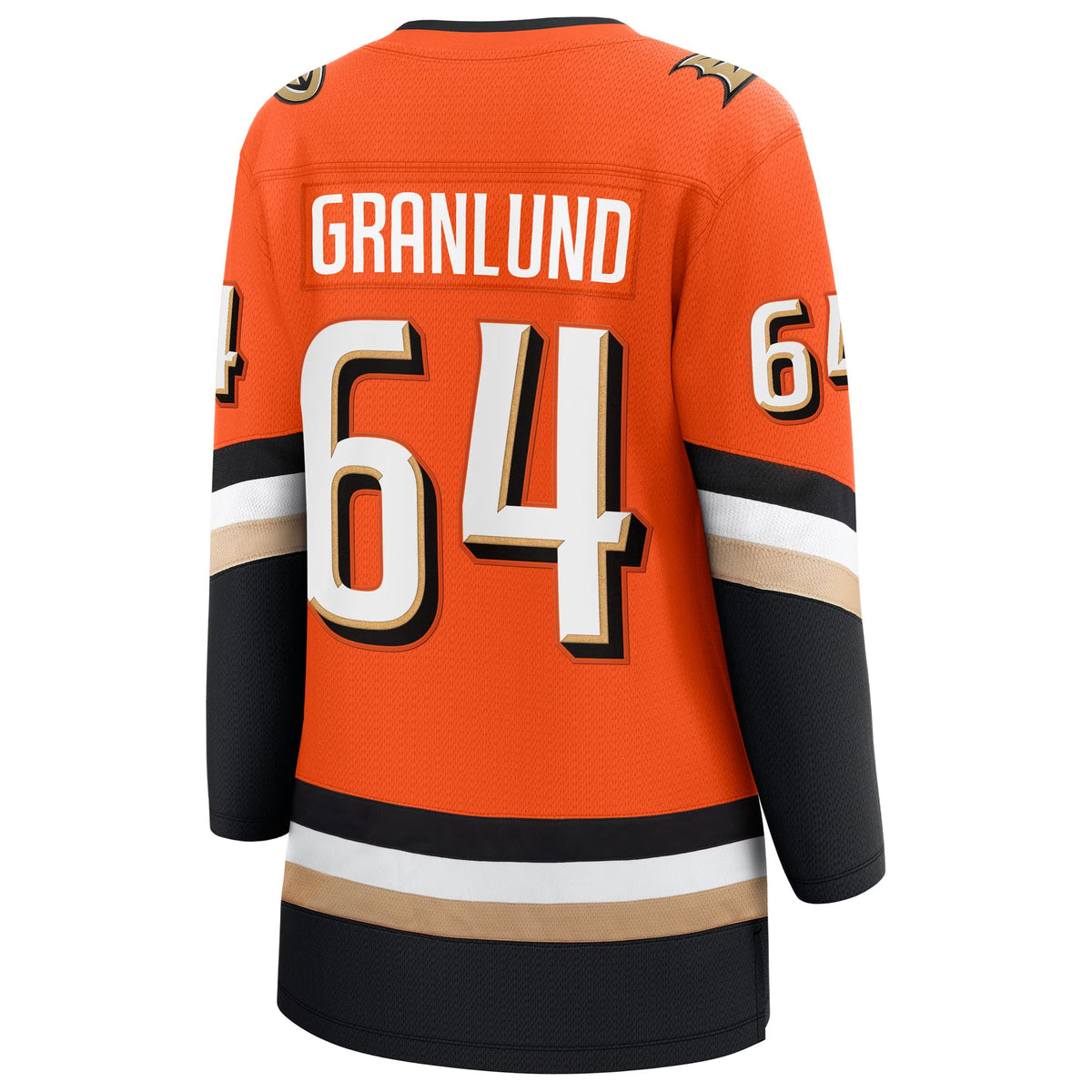Women's Anaheim Ducks Mikael Granlund Fanatics Orange Home Breakaway Jersey