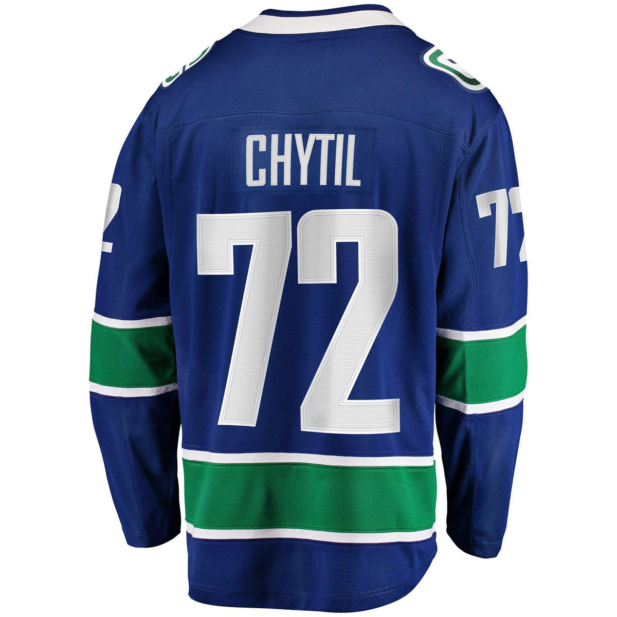 Men's Vancouver Canucks Filip Chytil Fanatics Blue Home Breakaway Jersey