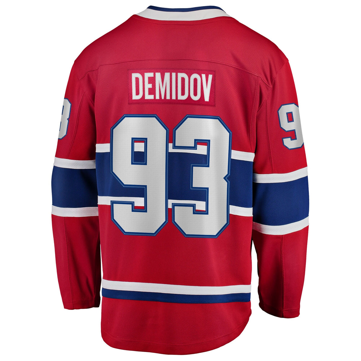 Men's Montreal Canadiens Ivan Demidov Fanatics Red Home Breakaway Jersey