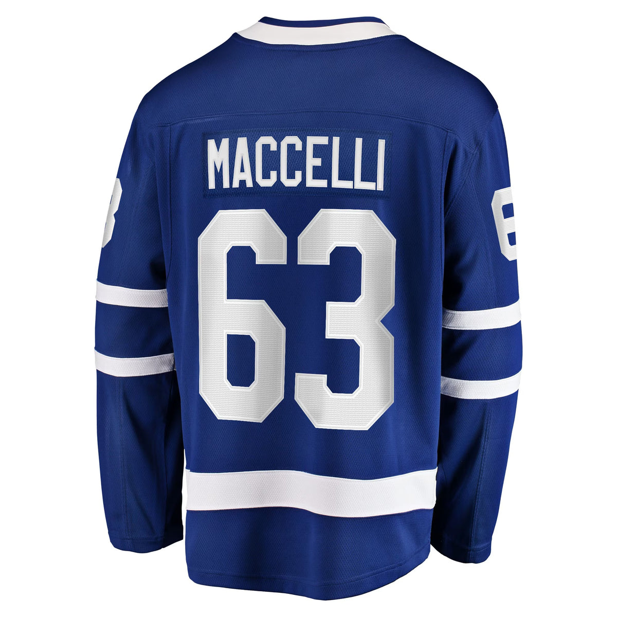 Men's Toronto Maple Leafs Matias Maccelli Fanatics Blue Home Breakaway Jersey