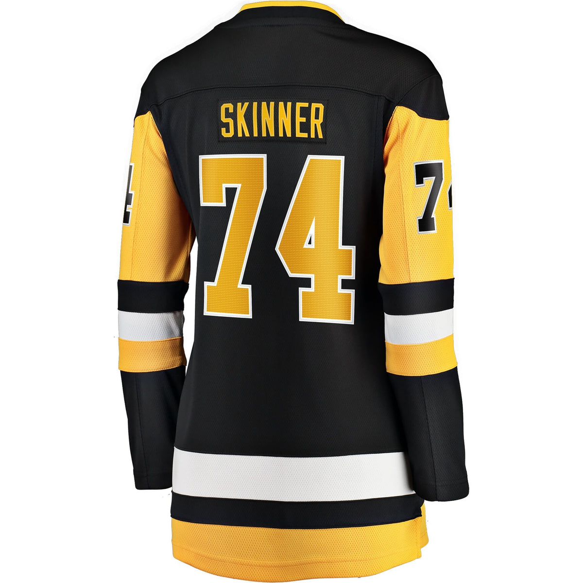 Women's Pittsburgh Penguins Stuart Skinner Indiana Black Home Breakaway Jersey
