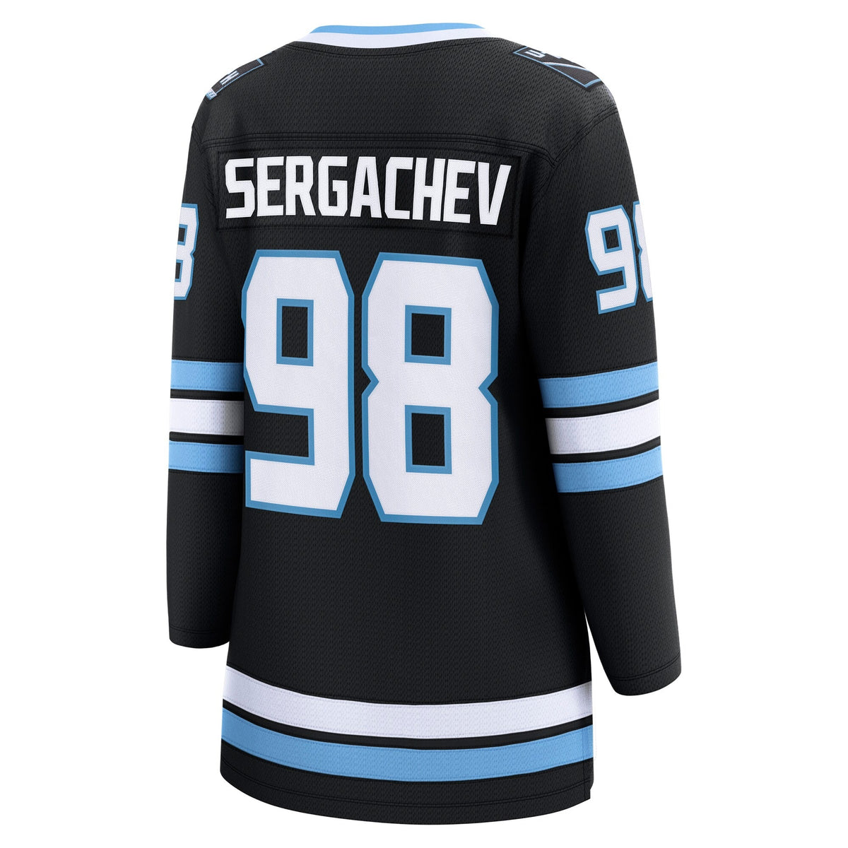 Women's Utah Mammoth Mikhail Sergachev Fanatics Black Home Breakaway Player Jersey
