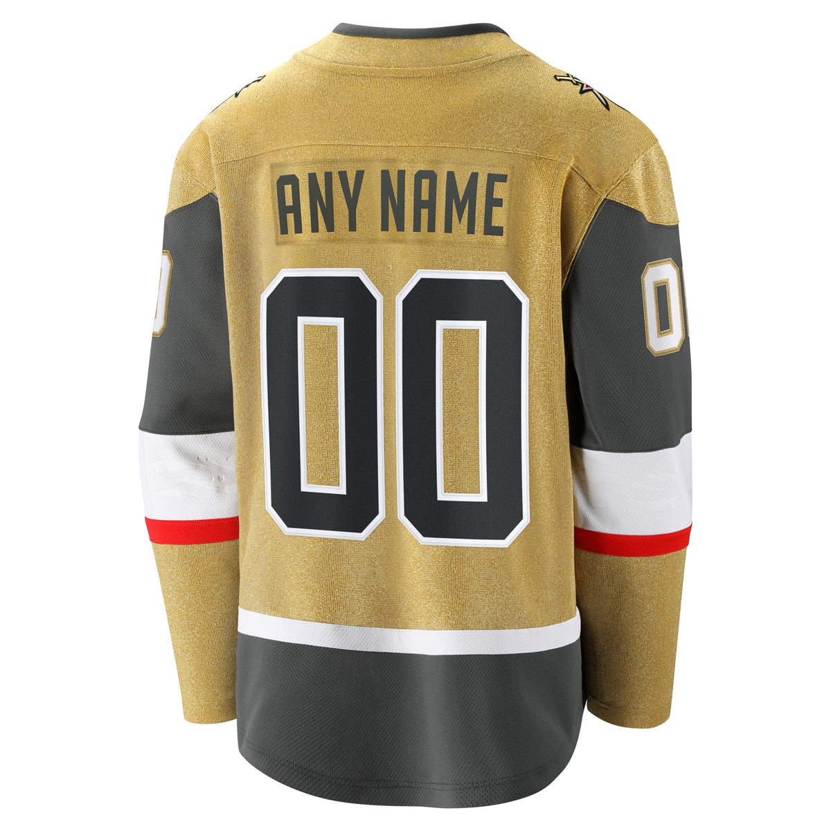 Men's Vegas Golden Knights Fanatics Gold 2026 Stanley Cup Final Breakaway Custom Jersey
