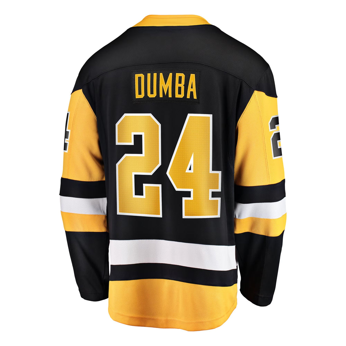 Men's Pittsburgh Penguins Matt Dumba Fanatics Black Home Breakaway Jersey