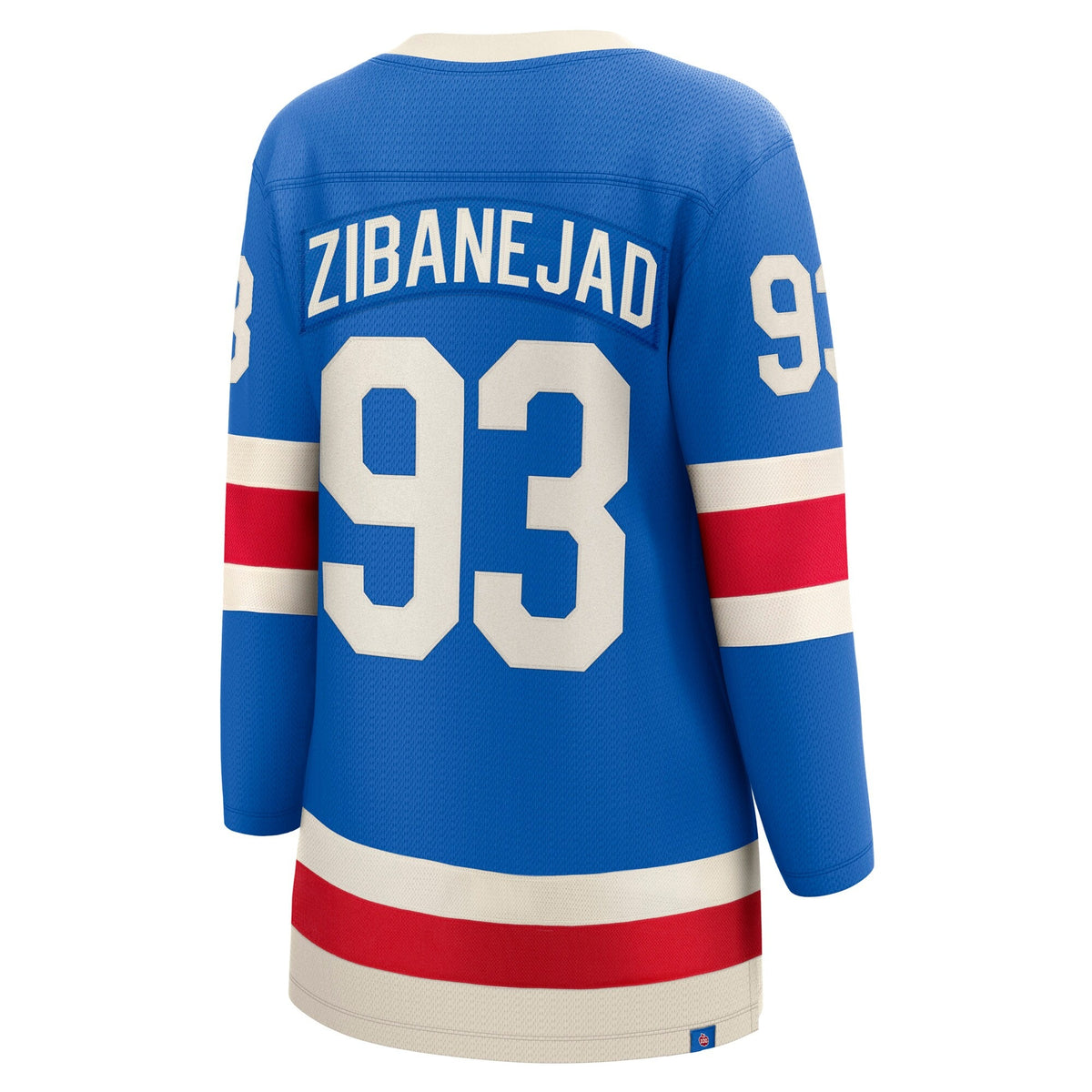 Women's New York Rangers Mika Zibanejad Fanatics Blue Centennial Breakaway Jersey