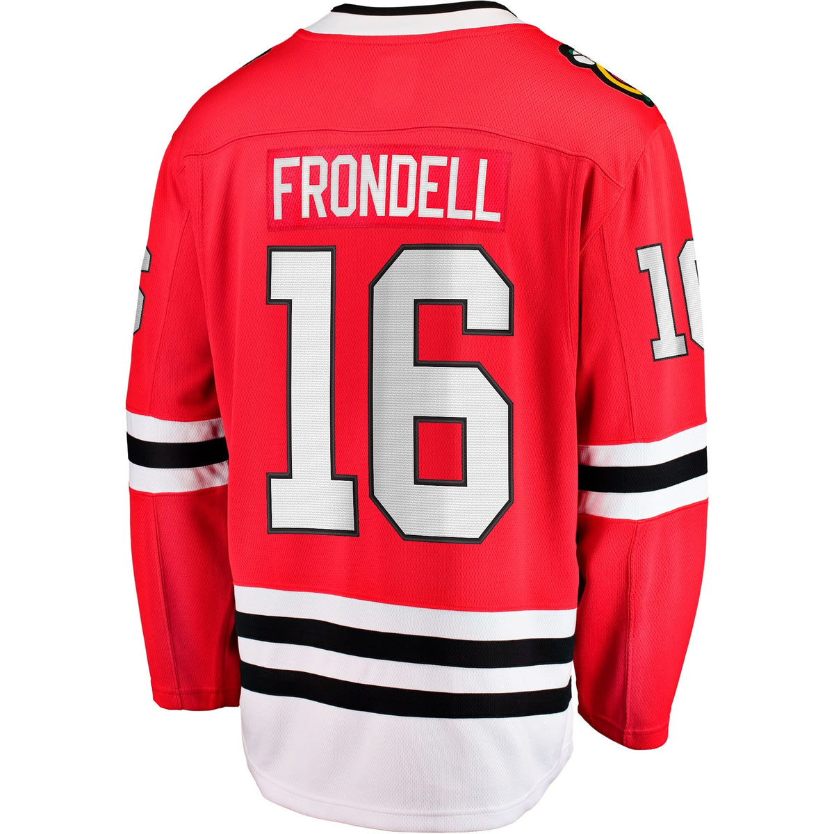 Men's Chicago Blackhawks Anton Frondell Fanatics Red Breakaway Jersey