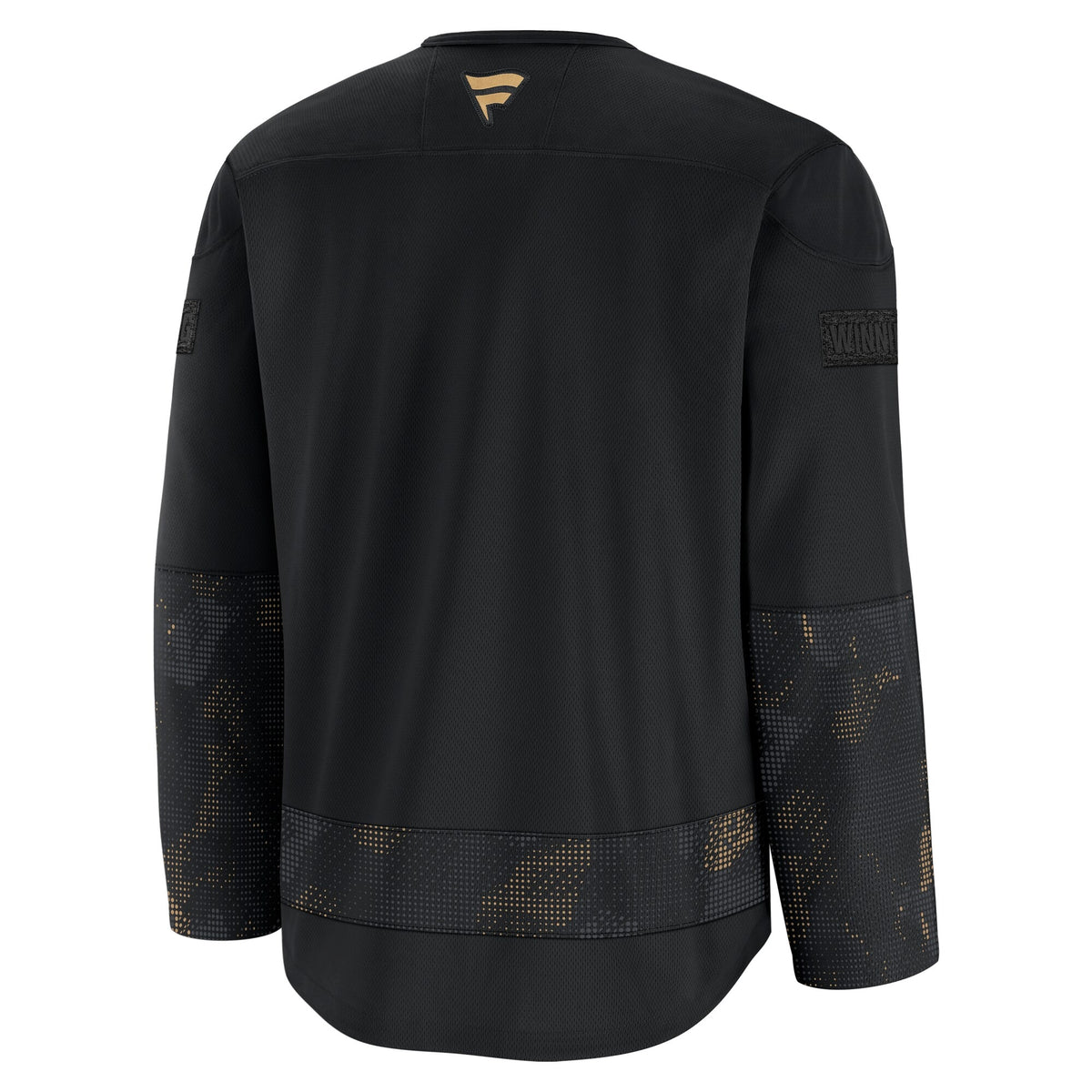 Men's Winnipeg Jets Fanatics Black 2024 Military Appreciation Practice Jersey