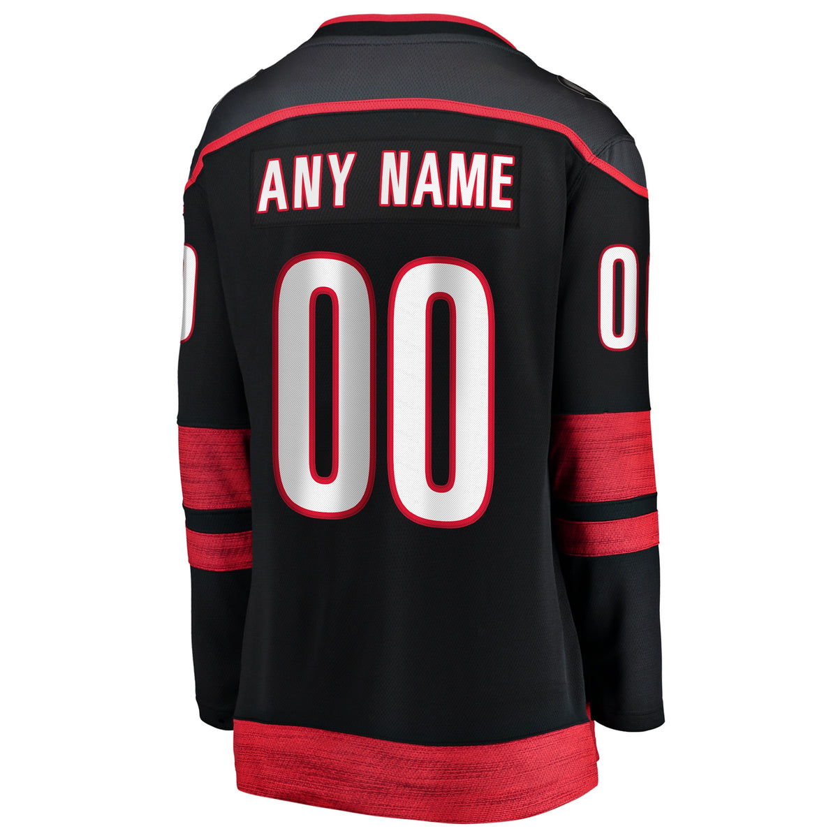 Women's Carolina Hurricanes Fanatics Black 2026 Stanley Cup Champions Home Breakaway Custom Jersey