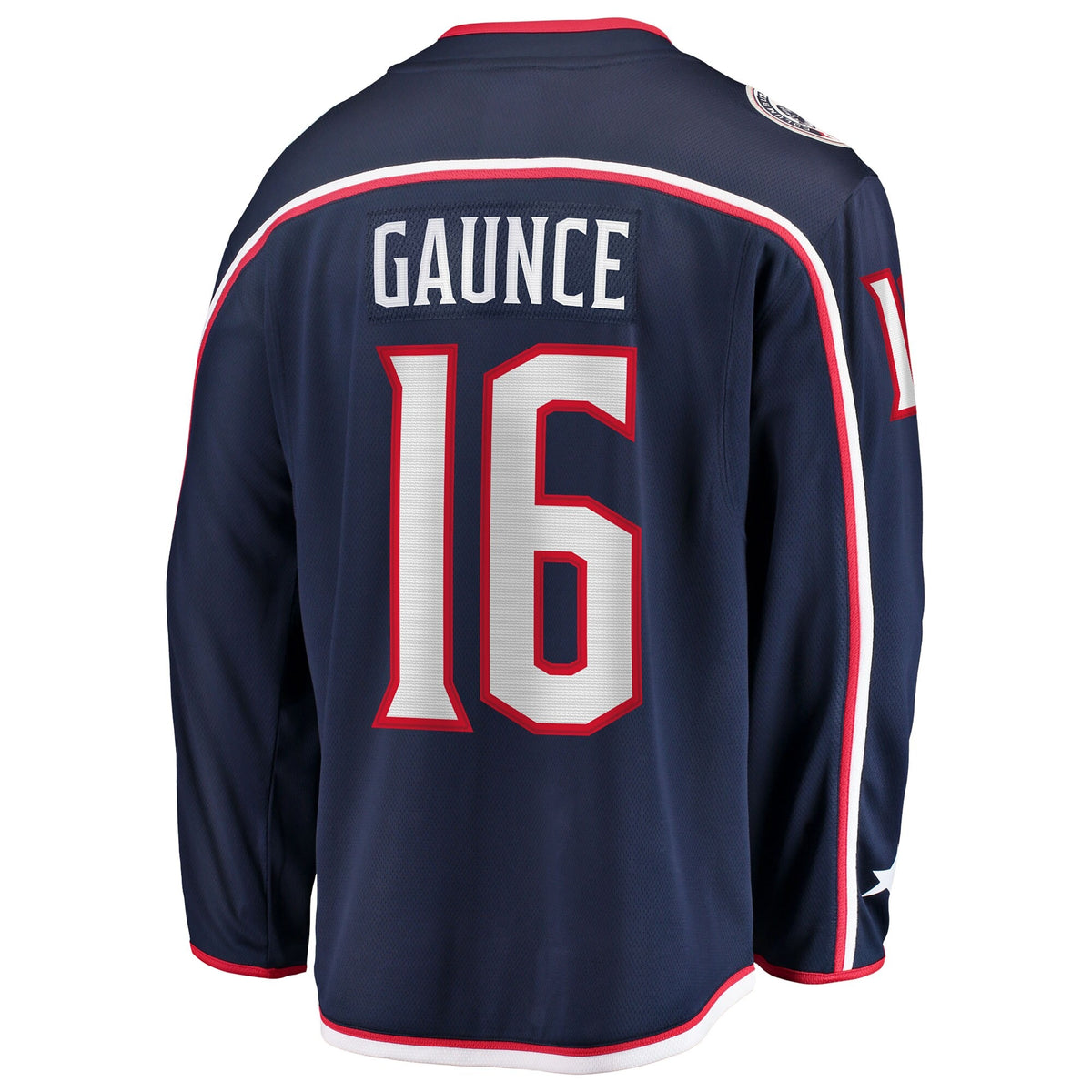 Men's Columbus Blue Jackets Brendan Gaunce Fanatics Navy Home Breakaway Jersey
