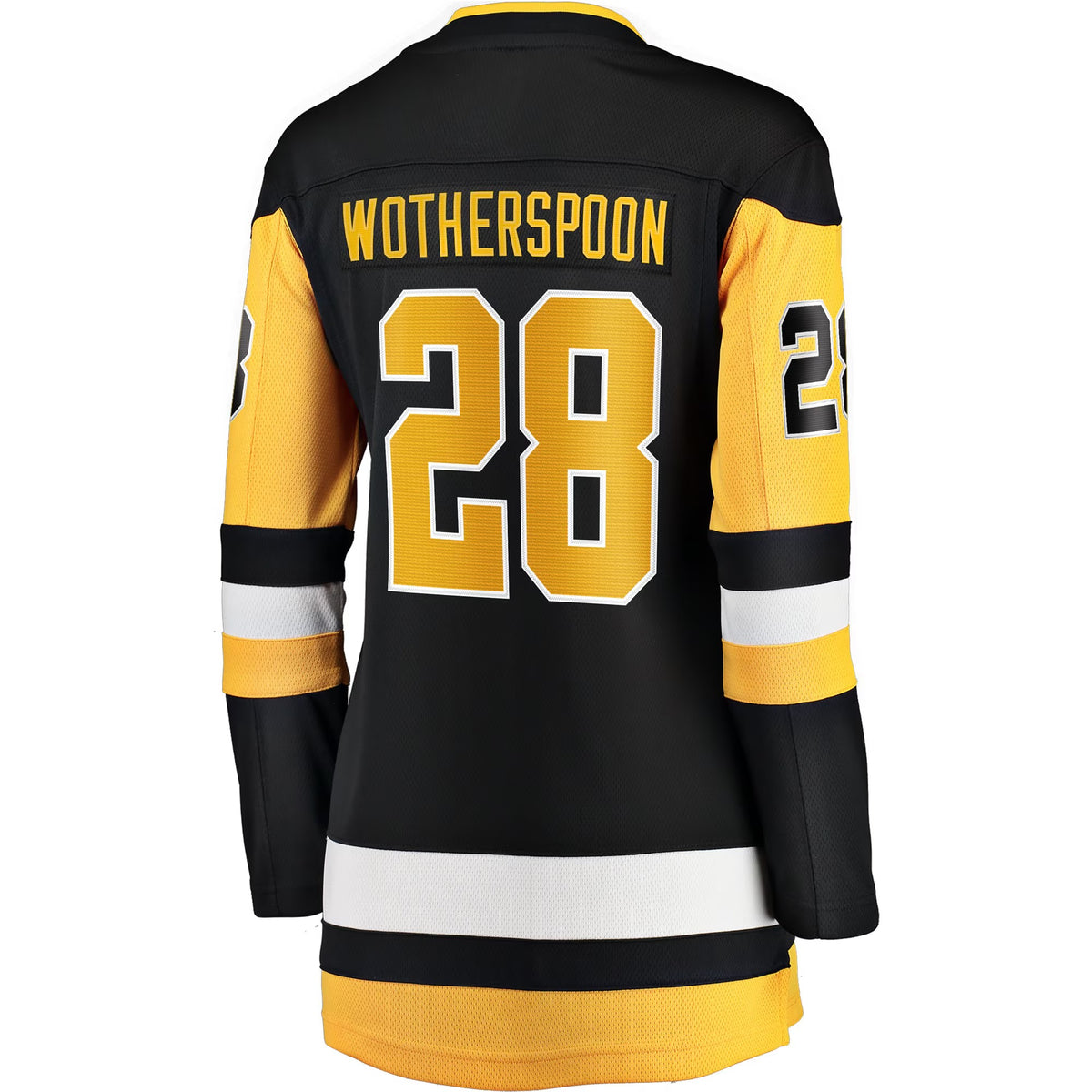 Women's Pittsburgh Penguins Parker Wotherspoon Fanatics Black Home Breakaway Jersey