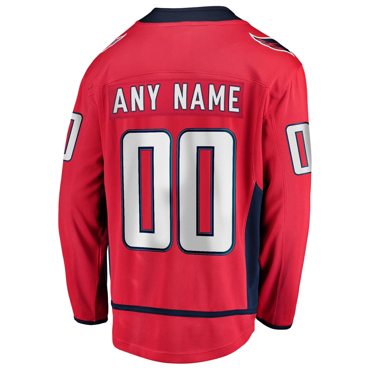 Men's Washington Capitals Fanatics Red Home Breakaway Custom Jersey