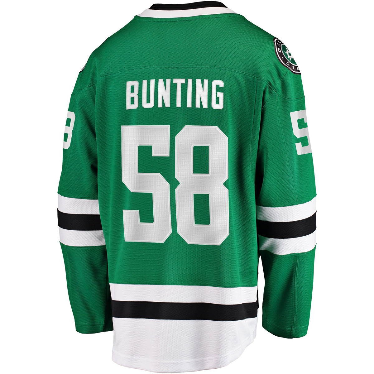 Men's Dallas Stars Michael Bunting Fanatics Kelly Green Home Breakaway Jersey