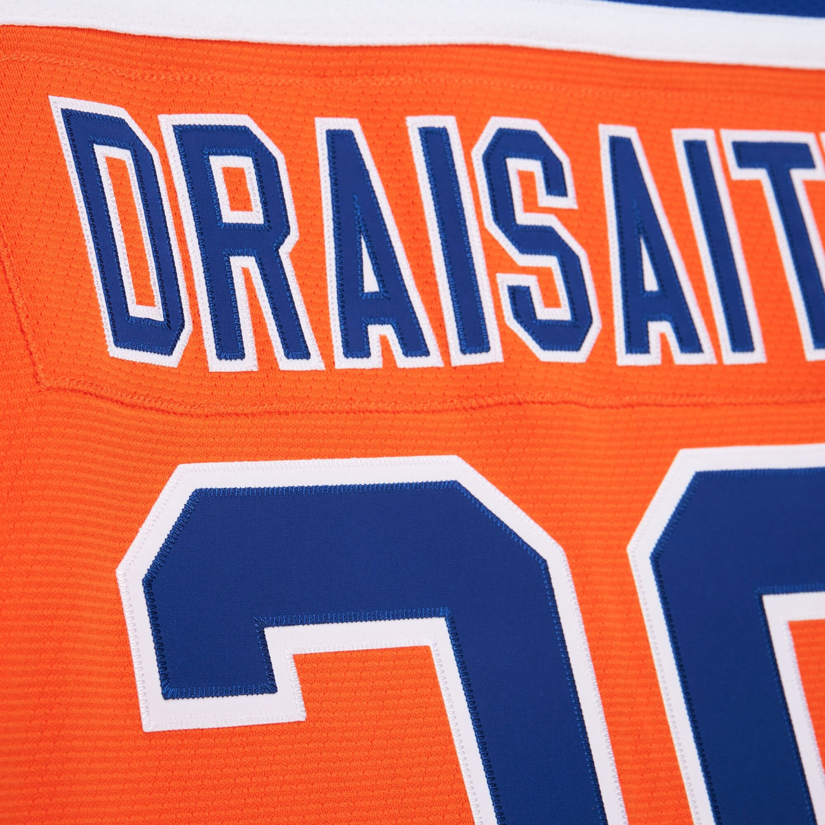 Men's Edmonton Oilers Leon Draisaitl Mitchell & Ness Orange Power Play Jersey