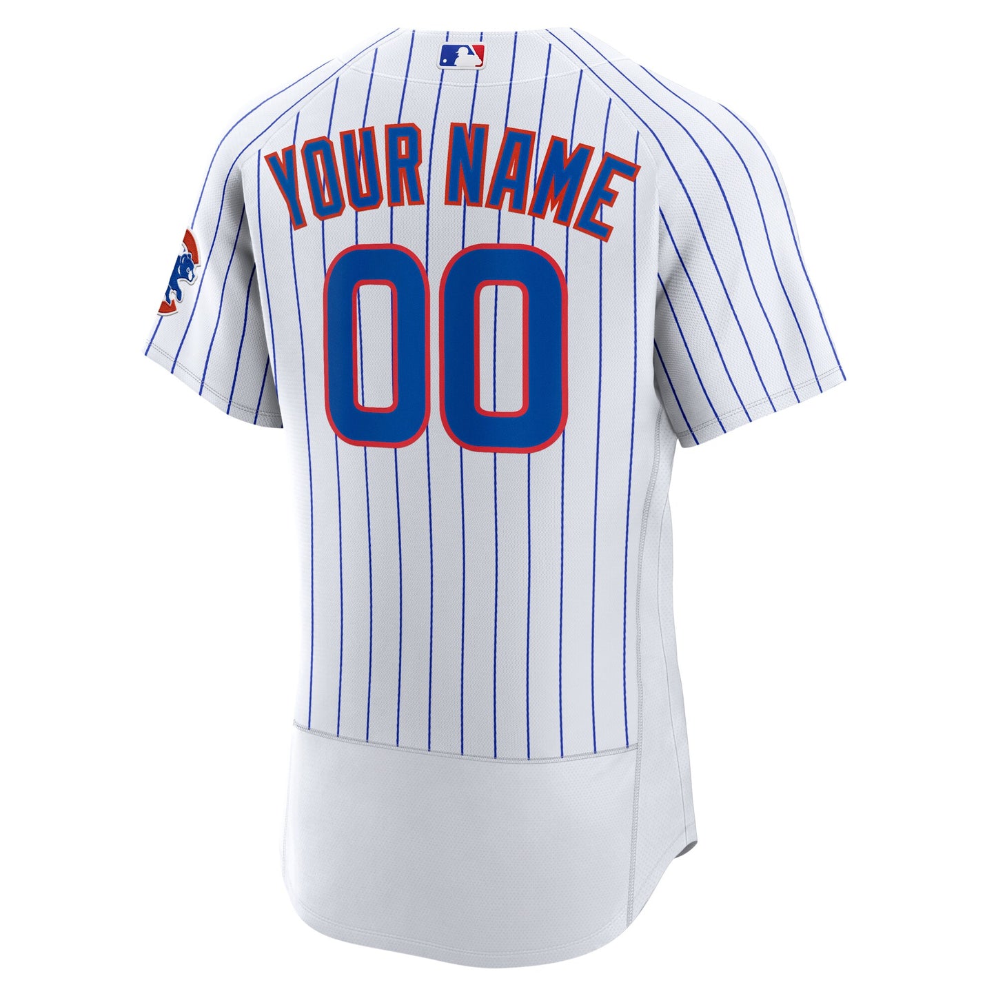 Chicago Cubs Home Authentic Custom Jersey - White