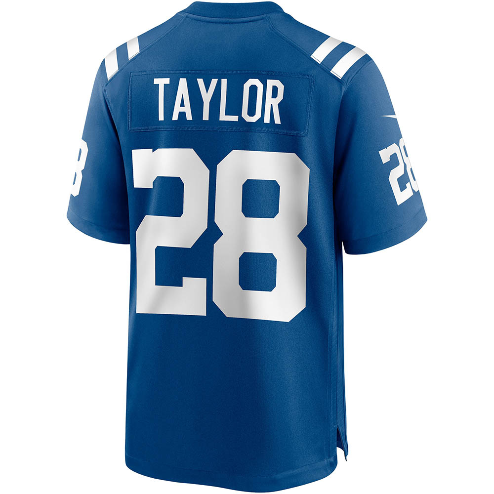Men's Indianapolis Colts Jonathan Taylor Game Jersey Royal