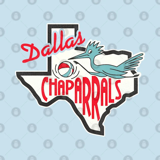 Defunct Dallas Chaparrals Basketball T-Shirt