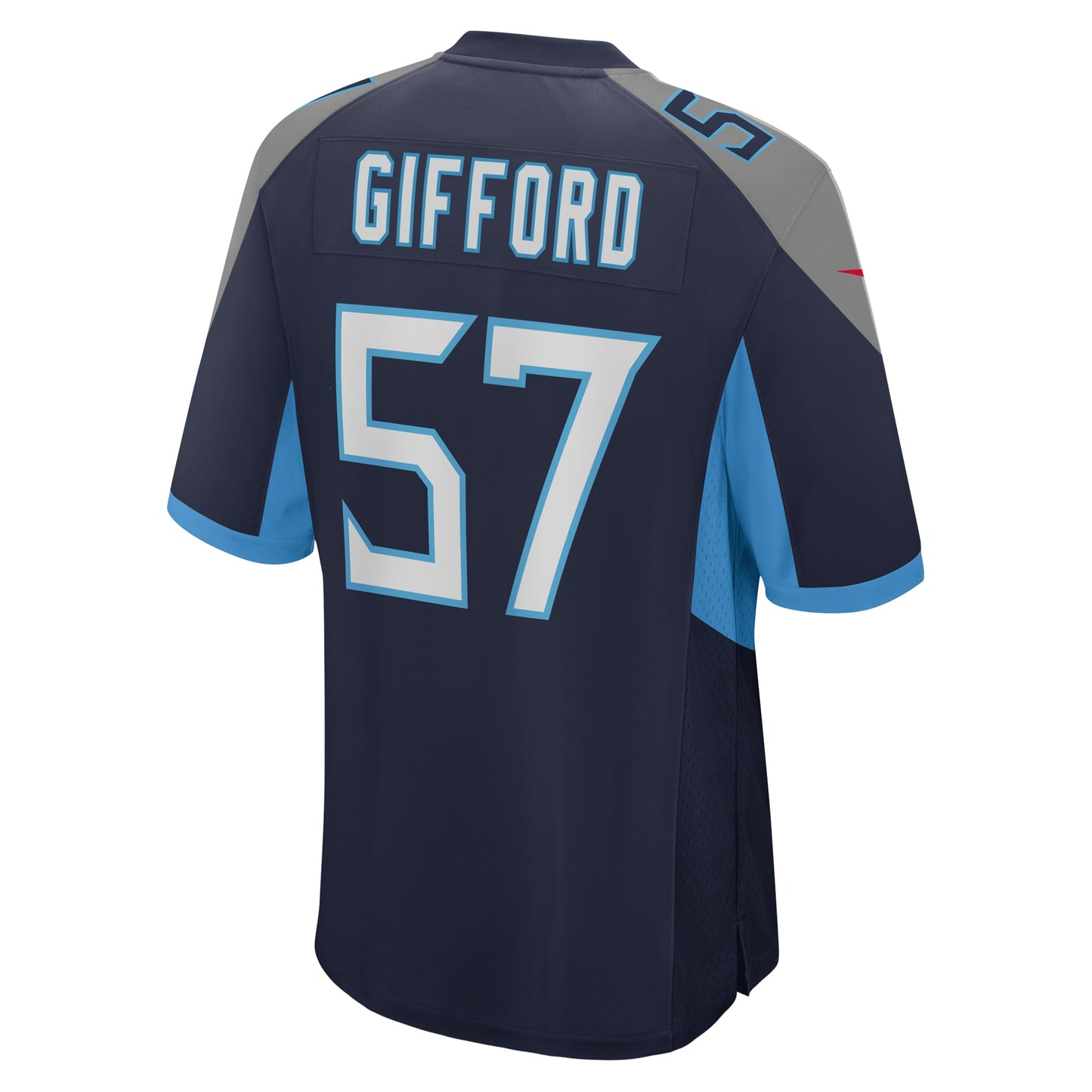 Luke Gifford Tennessee Titans Game Player Jersey - Navy