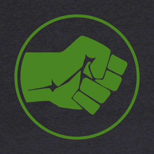 Green Smash Fist Hoodie