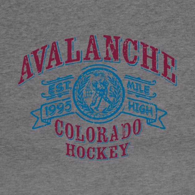 Avalanche Vintage Hockey Hoodie