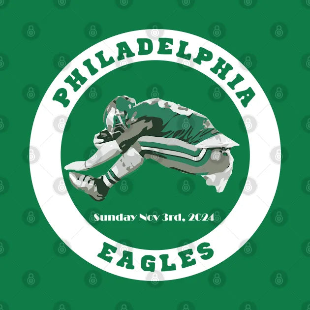 Fly Eagles Fly ¡°C Barkley?¡®S Iconic Backward Jump Tribute T-Shirt