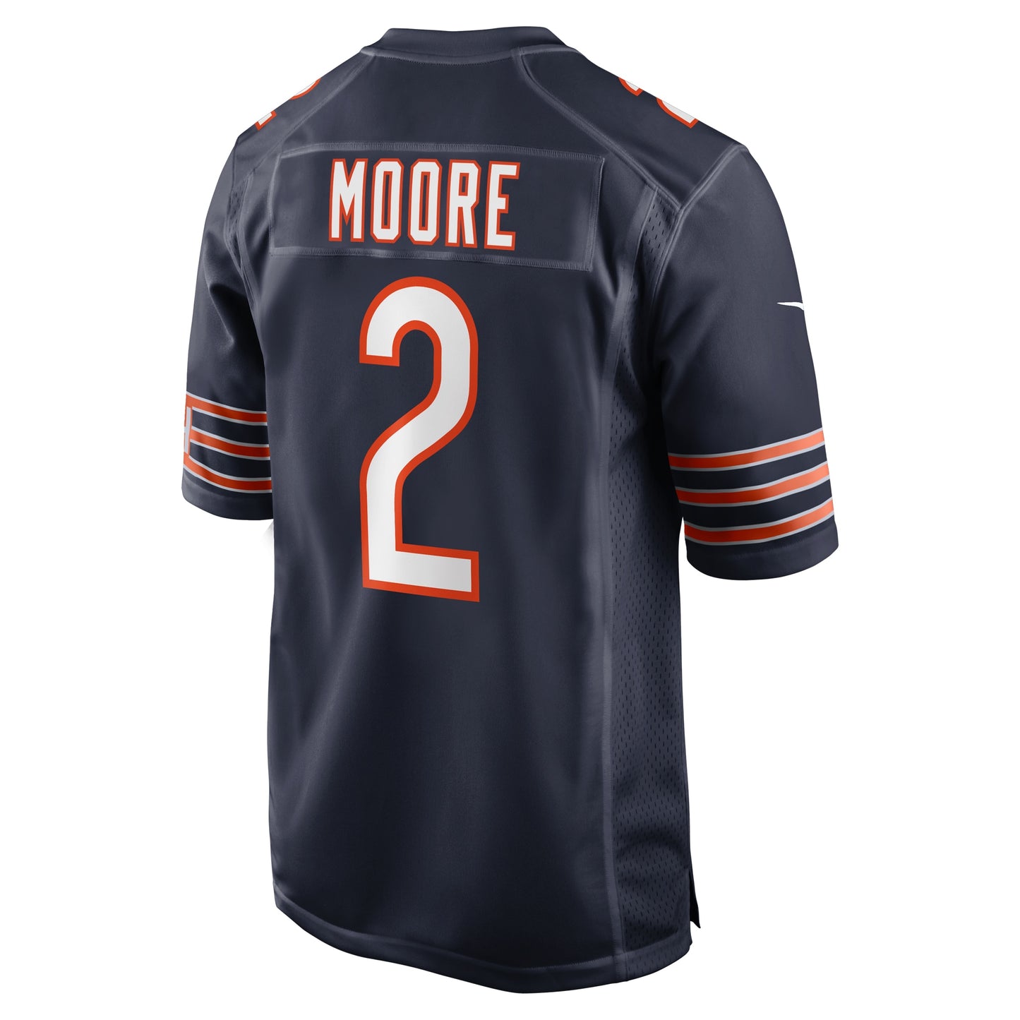 D.J. Moore Chicago Bears Team Color Game Jersey - Navy