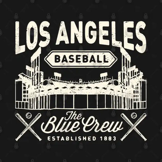 Vintage Dodger Stadium By Buck Tee Hoodie